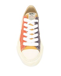 Maison Mihara Yasuhiro Colour Block Cotton Sneakers