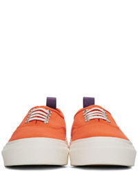 Eytys Orange Canvas Mother Sneakers