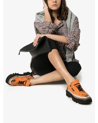 Rombaut Orange Protect Hybrid Canvas Tie Dye Sneakers