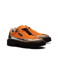 Rombaut Orange Protect Hybrid Canvas Tie Dye Sneakers