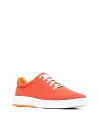 Timberland Textured Finish Lace Up Sneakers