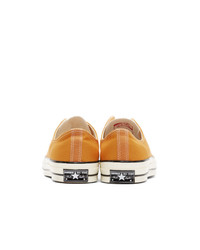 Converse Yellow Chuck 70 Low Sneakers