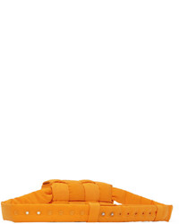 Bottega Veneta Orange Cassette Messenger Bag