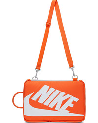 Nike Orange Grey Shoe Box Pouch