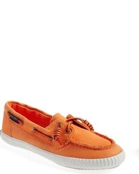 Orange Canvas Shoes
