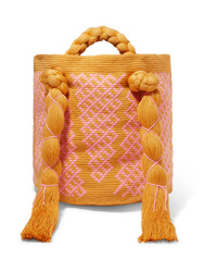 Sophie Anderson Eve Tasseled Woven Tote