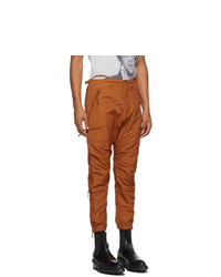 R13 Orange Military Cargo Pants