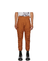 R13 Orange Military Cargo Pants
