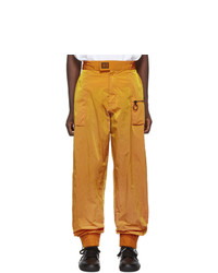 Off-White Orange Nylon Track Pants