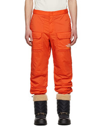 Gucci Orange The North Face Edition Cargo Pants
