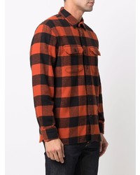 Levi's Worker Check Print Flannel Overshirt