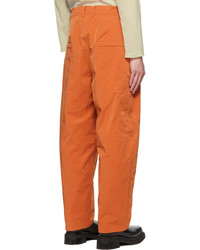 A. A. Spectrum Orange Jeremyz Shell Trousers
