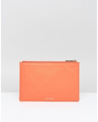 Whistles Coral Small Clutch