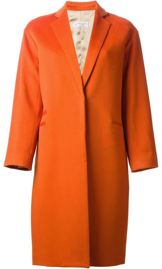 Alberto Biani Single Breasted Coat, $845 | farfetch.com | Lookastic