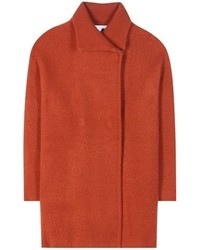 Diane von Furstenberg Avril Wool Cashmere And Angora Blend Coat