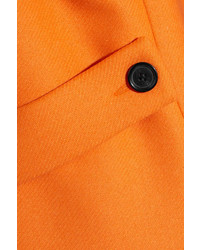 Paul & Joe Bonnie Wool Blend Coat Orange