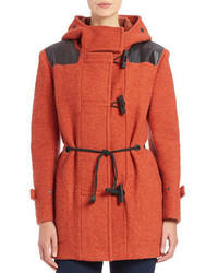 Hunter Hooded Toggle Front Coat