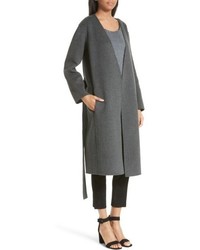 Vince Reversible Wool Cashmere Belted Coat