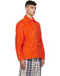 Gentle Fullness Orange Cotton Jacket