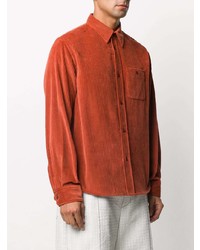 Kenzo Corduroy Spread Collar Overshirt