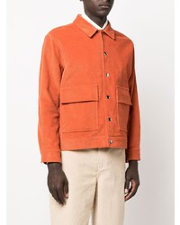 Pop Trading Company Embroidered Cotton Corduroy Jacket