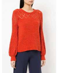 Onefifteen Bishop Sleeve Knitted Jumper