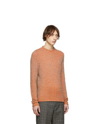 Acne Studios Brown And Orange Kaiser Sweater