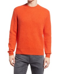 Alex Mill Jordan Cashmere Crewneck Sweater In Orange At Nordstrom
