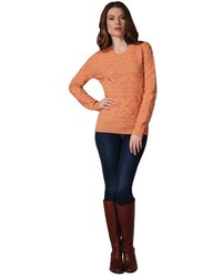 Meredith Banzhoff Scalloped Crew Neck