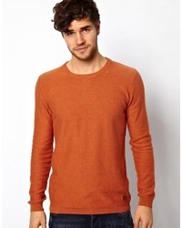 Minimum Sweater With Crew Neck Orange