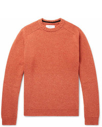 Mr P Mlange Shetland Wool Sweater
