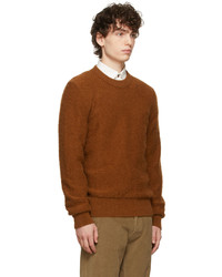 Doppiaa Orange Aappio Crewneck Sweater