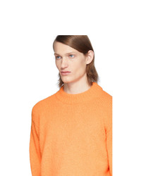 Tibi Orange Alpaca Cozette Sweater