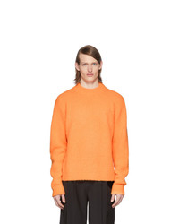 Tibi Orange Alpaca Cozette Sweater