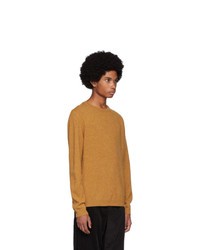 Norse Projects Orange Lambswool Sigfred Sweater
