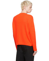 Thames MMXX Orange Polyacrylic Sweater