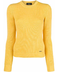 Dsquared2 Ribbed Crew Neck Sweater