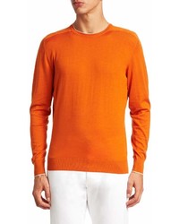 Luciano Barbera Wool Crewneck Sweater