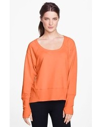 Zella Easy Sweatshirt Orange Dazzle X Small