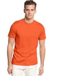 tommy hilfiger orange shirt