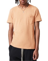 AllSaints Gage Cotton Pocket T Shirt