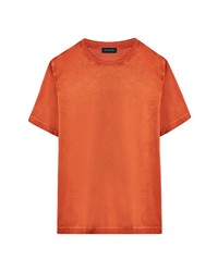 Bugatchi Gart Dyed T Shirt In Paprika At Nordstrom