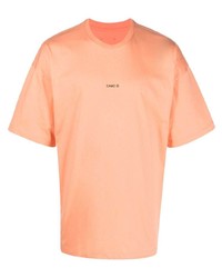 Oamc Graphic Patch Cotton T Shirt