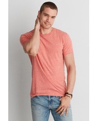 American Eagle Outfitters O Seriously Soft Heathered Crew T Shirt