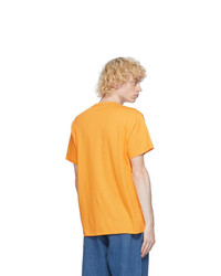 Loewe Orange Anagram T Shirt