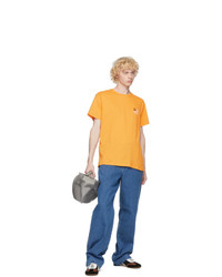 Loewe Orange Anagram T Shirt