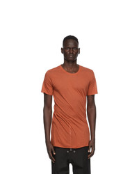 Rick Owens Orange Basic T Shirt