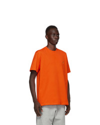 CARHARTT WORK IN PROGRESS Orange Chase T Shirt