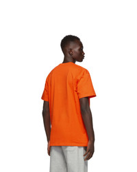 CARHARTT WORK IN PROGRESS Orange Chase T Shirt