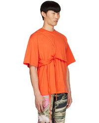 Ottolinger Orange Cotton T Shirt
